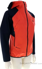 Dynafit Transalper Gore-Tex Funktionsjacke blueberry/hot coral (Damen)