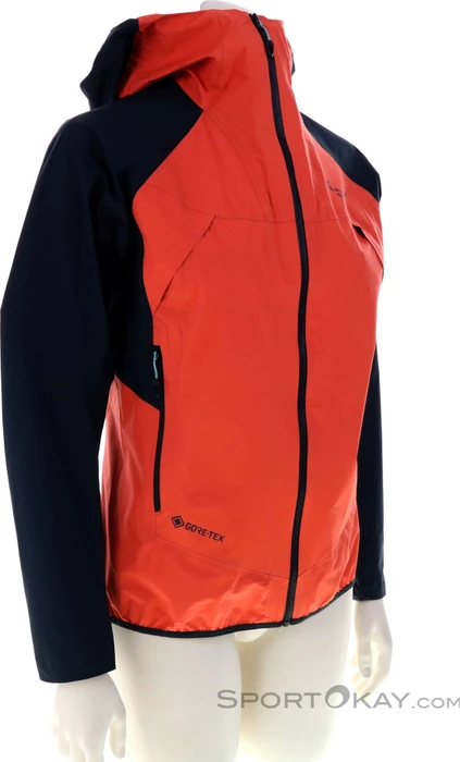 Dynafit Transalper Gore-Tex Funktionsjacke blueberry/hot coral (Damen)