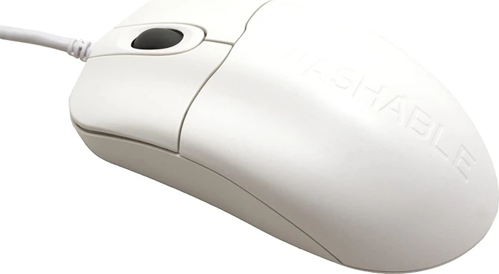 Seal Shield Silver Storm Waterproof Medical Mouse weiß, USB