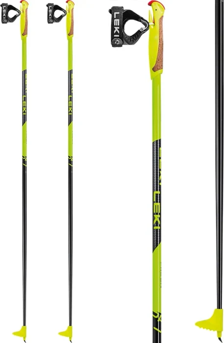 Leki PRC Langlauf Skistock neon yellow/black/light anthracite (Junior) (Modell 2025/2026)