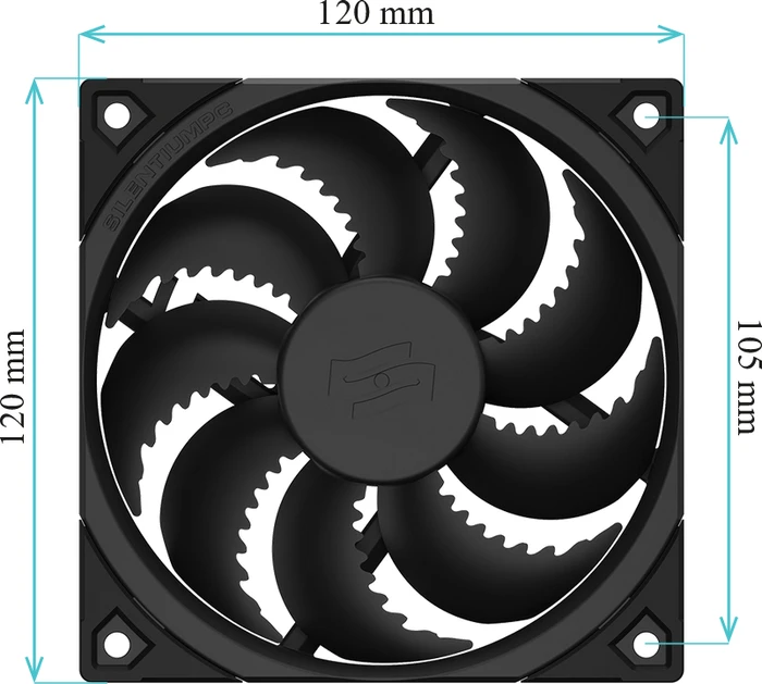 Endorfy SilentiumPC Fluctus 120 PWM, 120mm