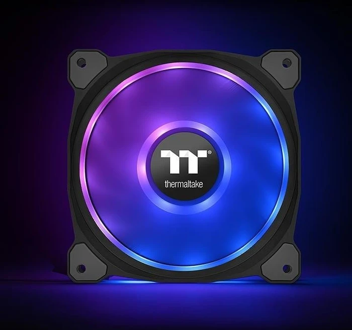 Thermaltake Riing Duo 12 LED RGB Radiator TT Premium Edition, LED-Steuerung, 120mm, 3er-Pack