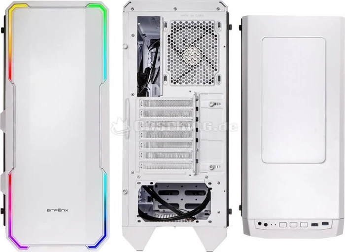 BitFenix Enso RGB, weiß, Glasfenster