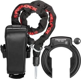 Trelock RS 480 NAZ BAL + ZR 355 Set + Satteltasche Rahmenschloss, Schlüssel