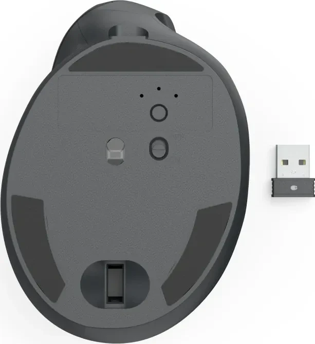 Hama EWM-600R Ergonomic Vertical Mouse, schwarz, USB/Bluetooth