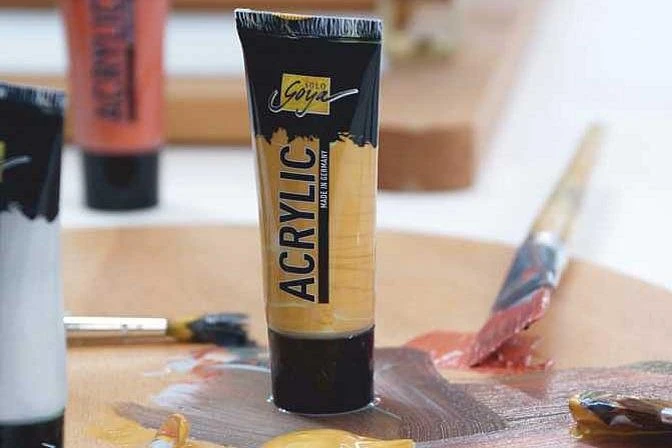Kreul Solo Goya Acrylfarbe Effect Colors, 8 Farben, 20ml, 8er-Set