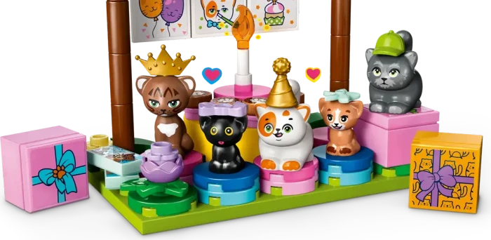 LEGO Friends - Katzengeburtstagsparty & Baumhaus