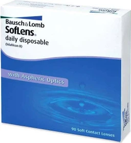 Bausch&Lomb SofLens daily disposable, +2.50 Dioptrien, 90 Stück