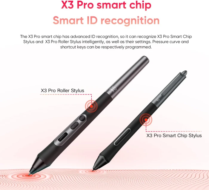 XP-Pen X3 Pro Roller Stylus