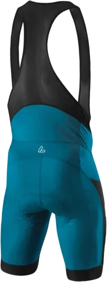 Löffler Winner III Bibshorts Fahrradhose kurz blue coral (Herren)