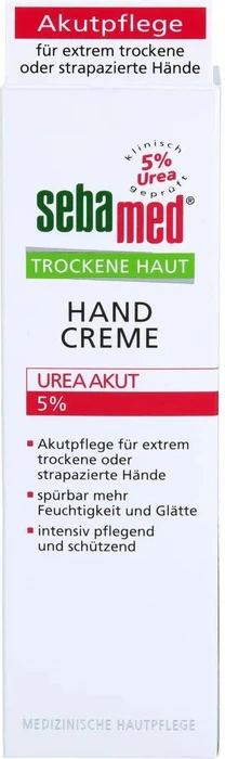 Sebamed Urea Akut 5% Handcreme trockene Haut, 75ml