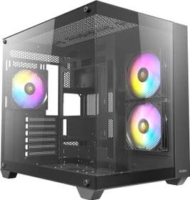 Antec CX800 ARGB_B, schwarz, Glasfenster