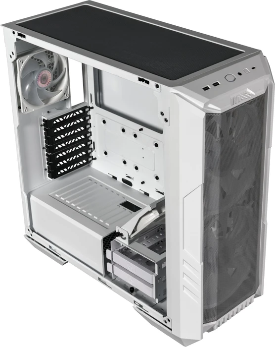 Cooler Master HAF 500, weiß, Glasfenster
