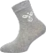 hummel Sutton Socken black/grey melange/blue nights, 3 Paare (Junior) Vorschaubild