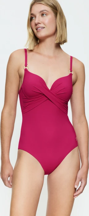 Triumph Summer Twist mit Bügeln Badeanzug berry (Damen)