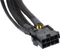 Phobya 8-Pin PCIe auf 2x 6/8-Pin PCIe Adapter, Y-Kabel, 30cm, sleeved, schwarz Vorschaubild