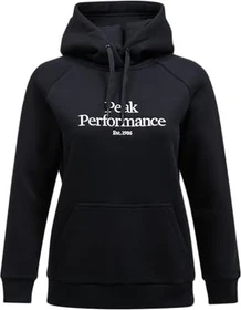 Peak Performance Original Hoodie black/off white (Damen)