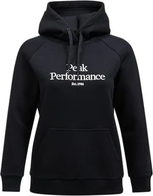 Peak Performance Original Hoodie black/off white (Damen)