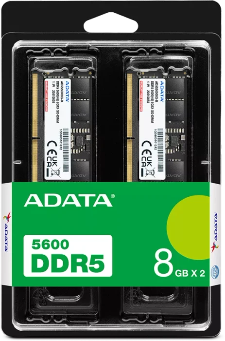 ADATA SO-DIMM 16GB Kit, DDR5-5600, CL46-45-45, X16, tray