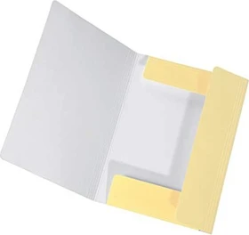 Falken PastellColor Dreiflügelmappe, A4, vanille