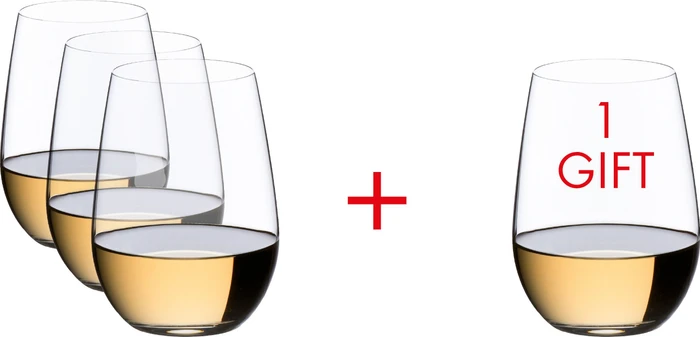 Riedel The O Wine Tumbler Rieslingglas, 4 Stück