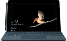Microsoft Surface Go, blau, Pentium Gold 4415Y, 4GB RAM, 64GB, Signature Type Cover Kobalt blau