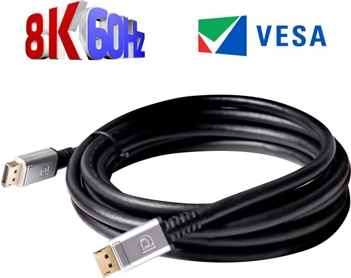 Club 3D DisplayPort 1.4 Kabel HBR3 8K schwarz, 4m