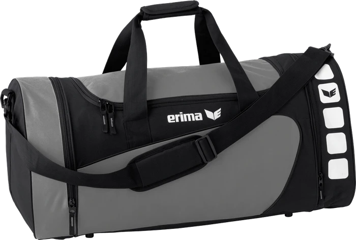 Erima Club 5 M Sporttasche grau/schwarz