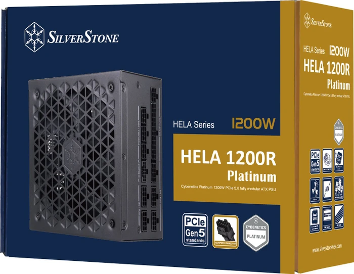 SilverStone HELA 1200R Platinum 1200W, ATX 3.0
