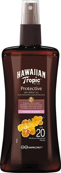 Hawaiian Tropic Protective Dry Spray Sonnenöl LSF20, 200ml