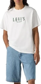 Levi's Relaxed Fit Graphic T-Shirt kurzarm serif logo/white (Herren)
