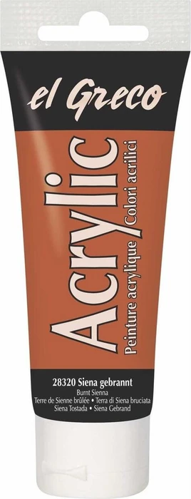 Kreul el Greco Acrylic Ink Acrylfarbe, siena gebrannt, 75ml