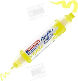edding 5400 Acrylmarker 3D Double Liner neongelb