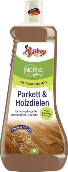 Poliboy Bio Parkett & Holzdielen Pflege Bodenreiniger, 1l
