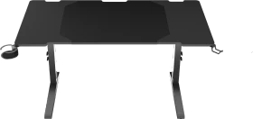 Genesis Holm Modular RGB Schreibtisch 140x75cm schwarz/schwarz