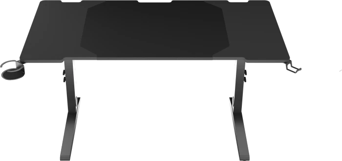 Genesis Holm Modular RGB Schreibtisch 140x75cm schwarz/schwarz