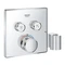 Grohe Grohtherm SmartControl Thermostat mit 2 Ventilen chrom Vorschaubild
