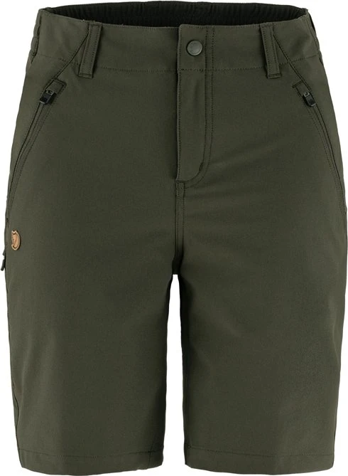 Fjällräven Abisko Trail Stretch Hose kurz deep forest (Damen)