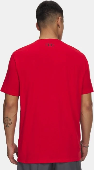 Under Armour Sportstyle Left Chest Funktionsshirt kurzarm rot (Herren)