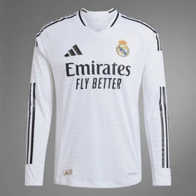 adidas Real Madrid Authentic 2024/2025 Heimtrikot langarm (Herren)
