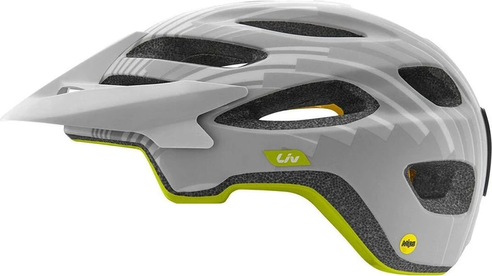 Liv Coveta MIPS Helm dunkelgrau/lila (Damen)