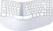 Matias Sculpted Ergonomic Wired Keyboard for Mac, silber, USB, DE Vorschaubild