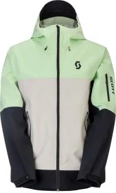 Scott Explorair 3-Lagige Skijacke vapour green/black (Herren)