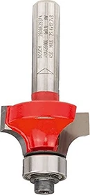 Bosch Professional Expert for Wood Abrundfräser, (R1)6.4x(D)25.4x12.7x55.2mm, 1 Stück
