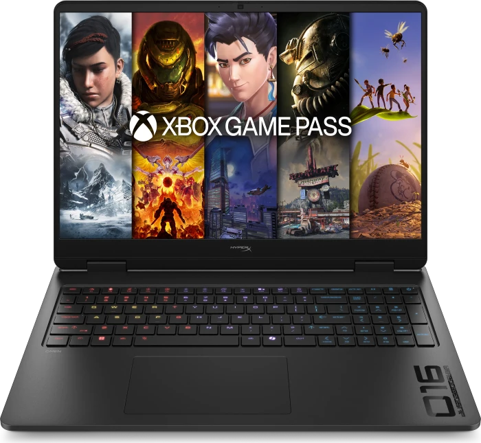 HP HyperX OMEN 16 16-ap1493ng, Shadow Black, Ryzen 9 8940HX, 24GB RAM, 512GB SSD, GeForce RTX 5060, DE