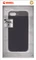 Krusell Bellö Cover für Apple iPhone 7 schwarz Vorschaubild