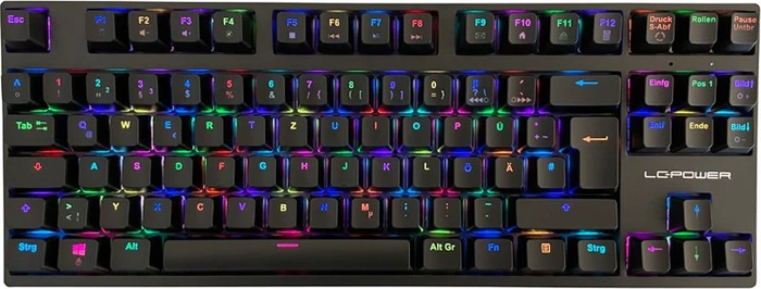 LC-Power LC-KEY-MECH-2-RGB-C-W, Gateron RED, USB/Bluetooth, DE