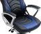 CLP Foxton Kunstleder Gamingstuhl, schwarz/blau Vorschaubild