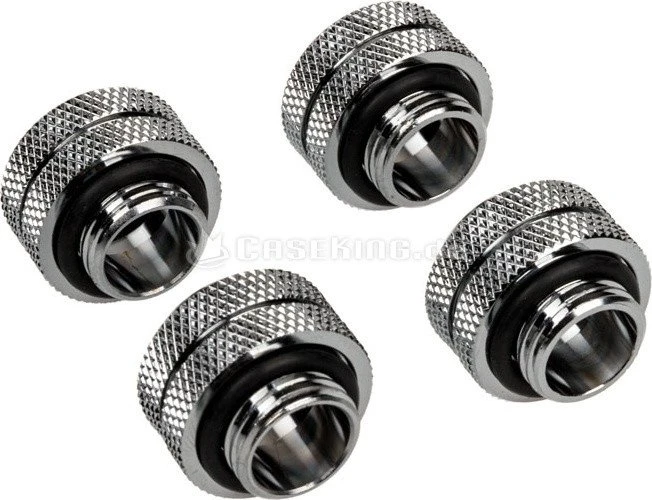 Corsair Hydro X Series XF Hardline, OD Fitting G1/4" auf 12mm, chrome, 4er-Pack