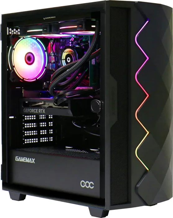 Hyrican Gamemax Diamond BK 7840, Ryzen 7 9700X, 16GB RAM, 1TB SSD, GeForce RTX 5070